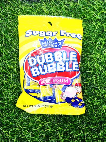 DUBBLE BUBBLE PEGBAG SUGAR FREE